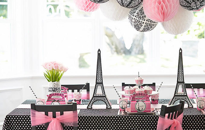 Paris theme party birthday